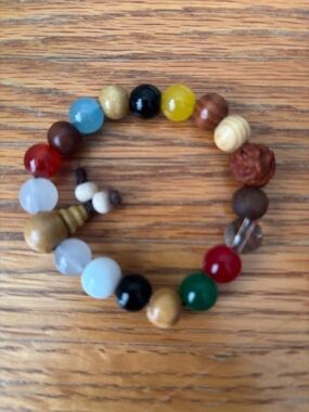 Multicolor Beaded Stretch Bracelet